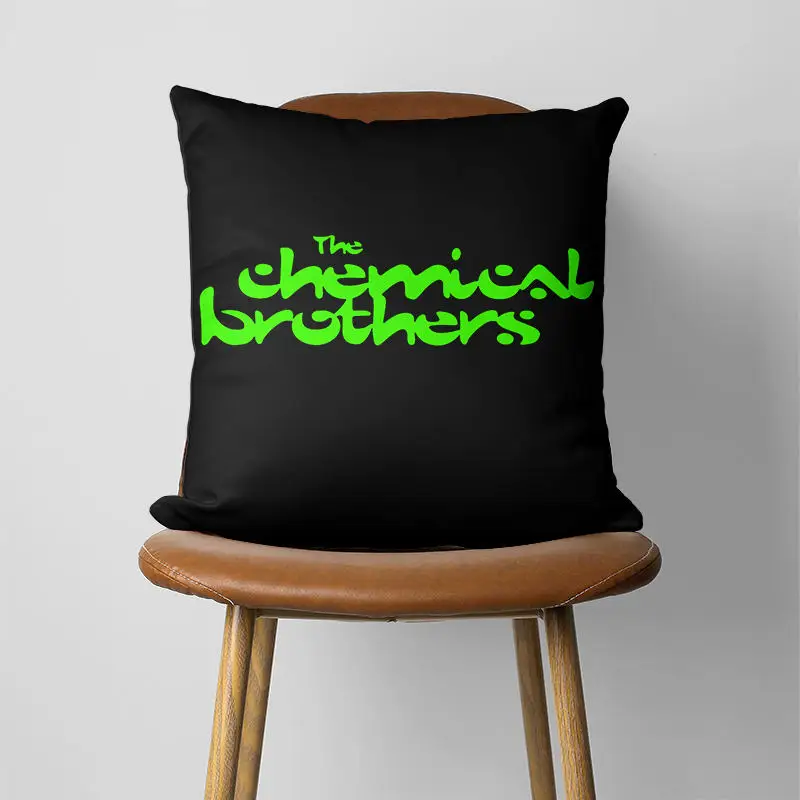 The Chemical Brothers Cushion Cover for Sofa Pillow Case Cover Seat Car Throw Pillowcase 45X45cm For Home Decorative SJ-850