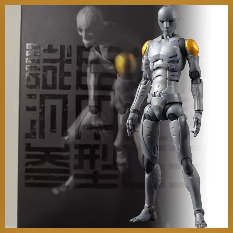 

1000toys 1/12 Scale Collectible Figure Heavy Industries Synthetic Human Men Testing Robots Body 6inch Men Soldier Action Figures