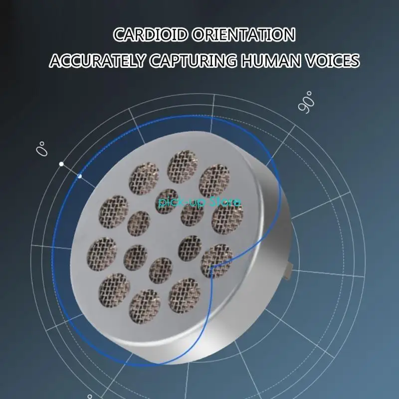 Q5WA 25MM Mic Cartridge ميكروفون النوى مع ميزة انخفاض مستوى الضجيج 2590 ميكروفون مناسب لجميع البيئات الصوتية