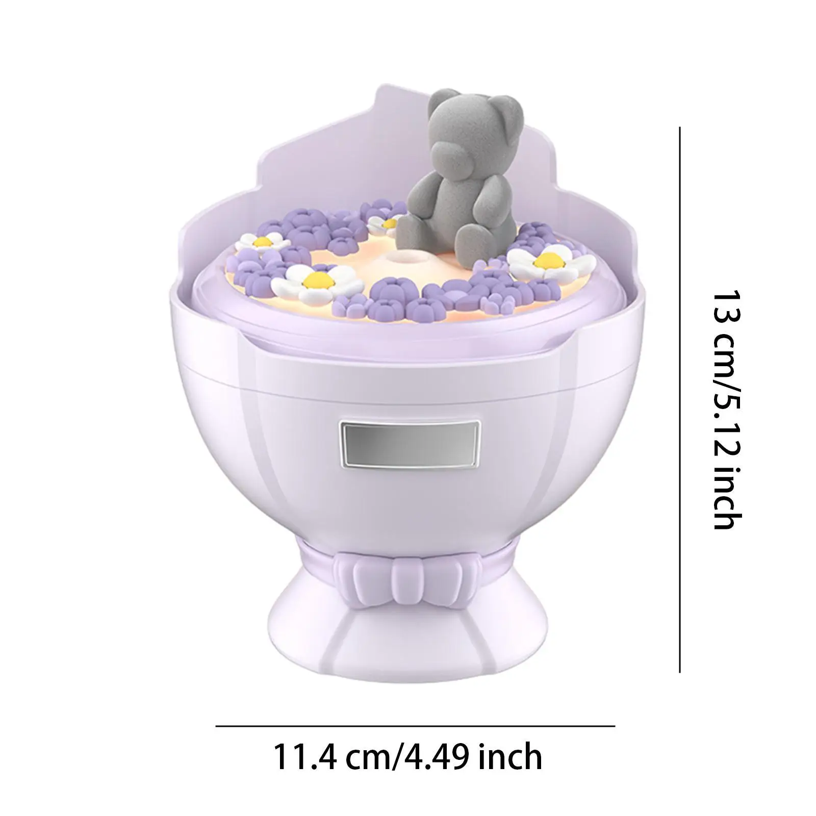 Essential Oil Diffuser LED Lights Aroma Diffuser Mist Humidifier Small Air Humidifier for SPA Office Yoga Housewarming Fireplace