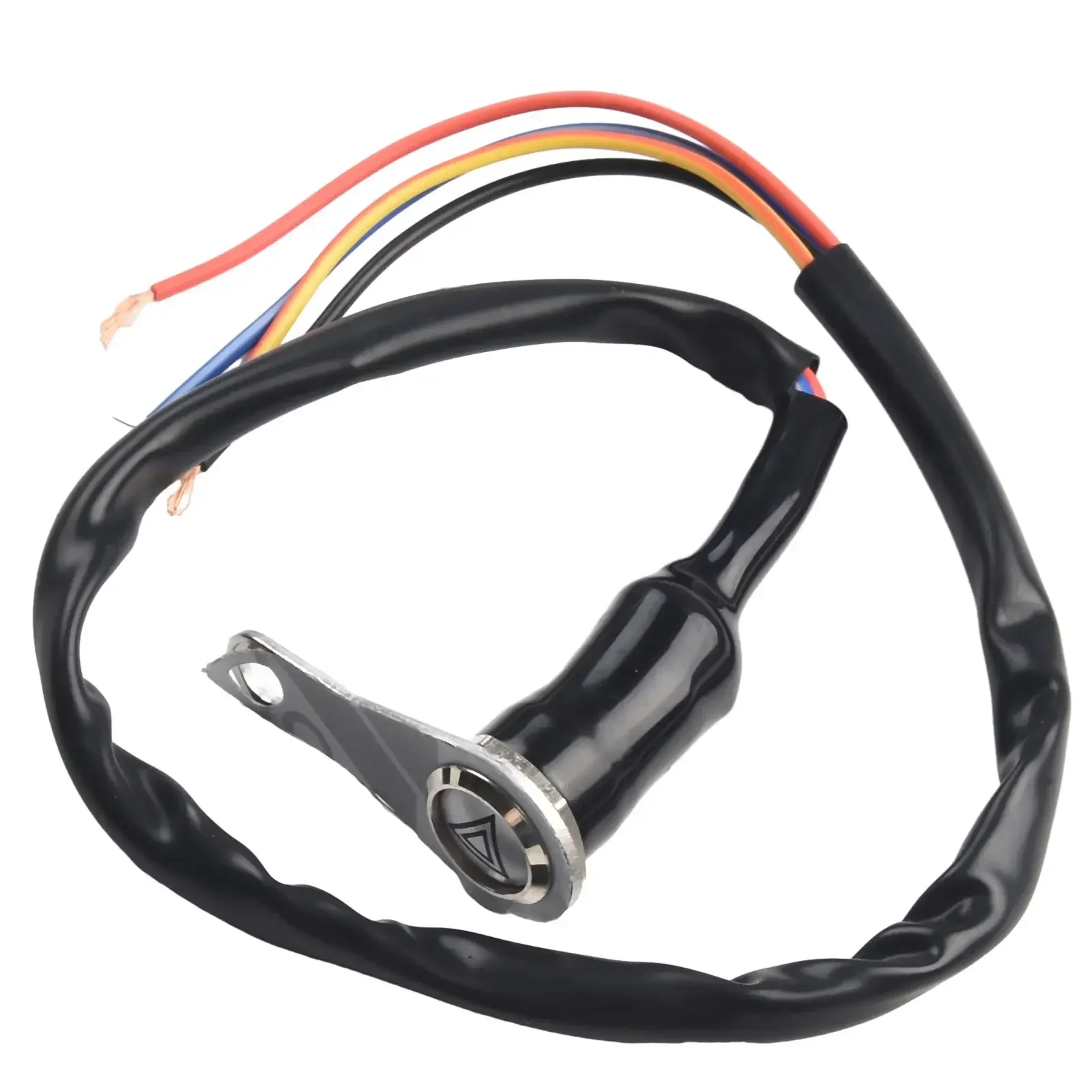 

Motorbike Parts Motorcycle Accessories Handlebar Mount Push Button ON-OFF Rocker Switch Manual-return Button Aluminium Alloy