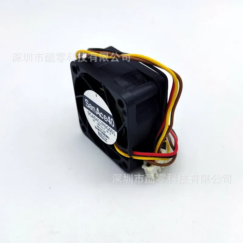 for 9GA0412P6G001 4020 DC12V 0.23A SANYO Cooling Fan 4 cm Large Air Volume