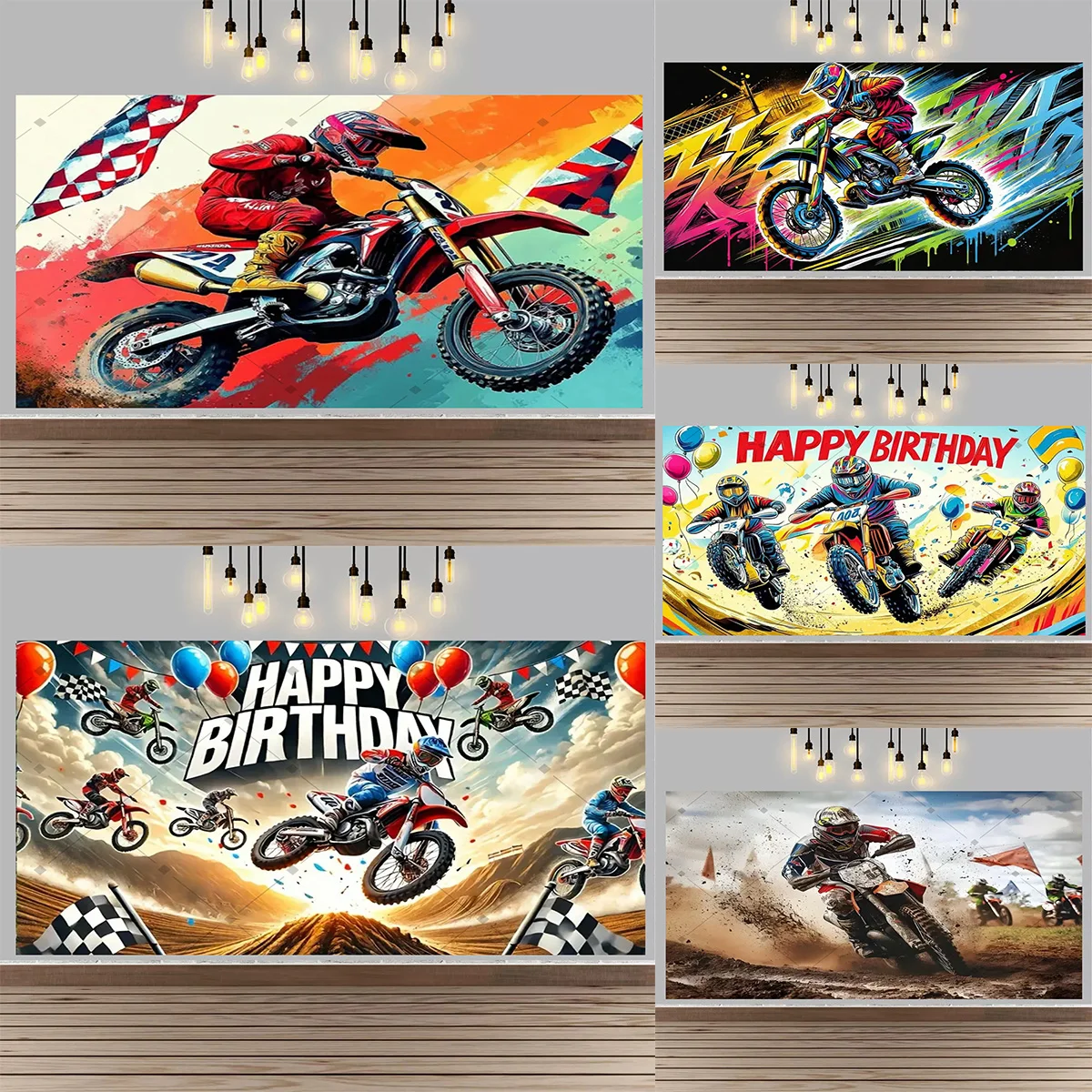 Car Accessories Banner - Banner de Decoração para Festa de
