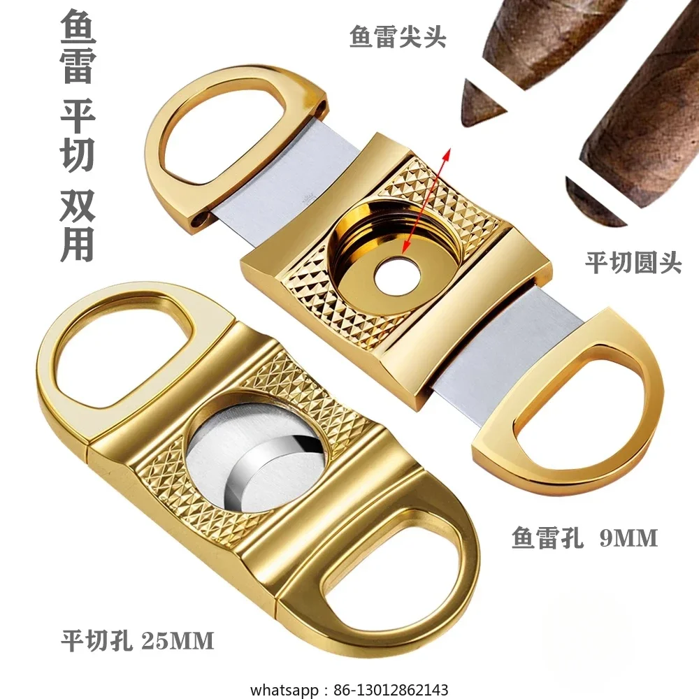 

Cigar cutters are portable and multi-functional.