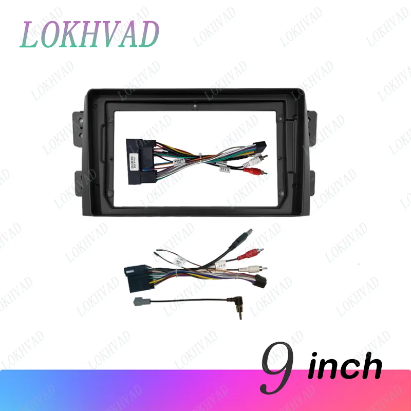 

9 inch For KIA Borrego Mohave 2008 2012 Car Radio Fascias Android MP5 Stereo Player 2Din Head Unit Panel Frame