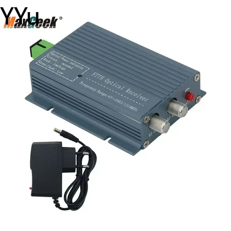 custom for Maxgeek HENSURE OR31WD OR31 WD CATV Optical Receiver FTTH High Level Fiber Optic WDM Device Network Equipment