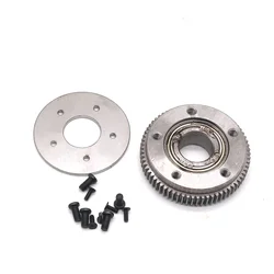 Upgrade Big Rotary Gear Plate Slewing Gear For HUINA 580 23 Channel Excavator 1:14 RC Metal Excavator Parts