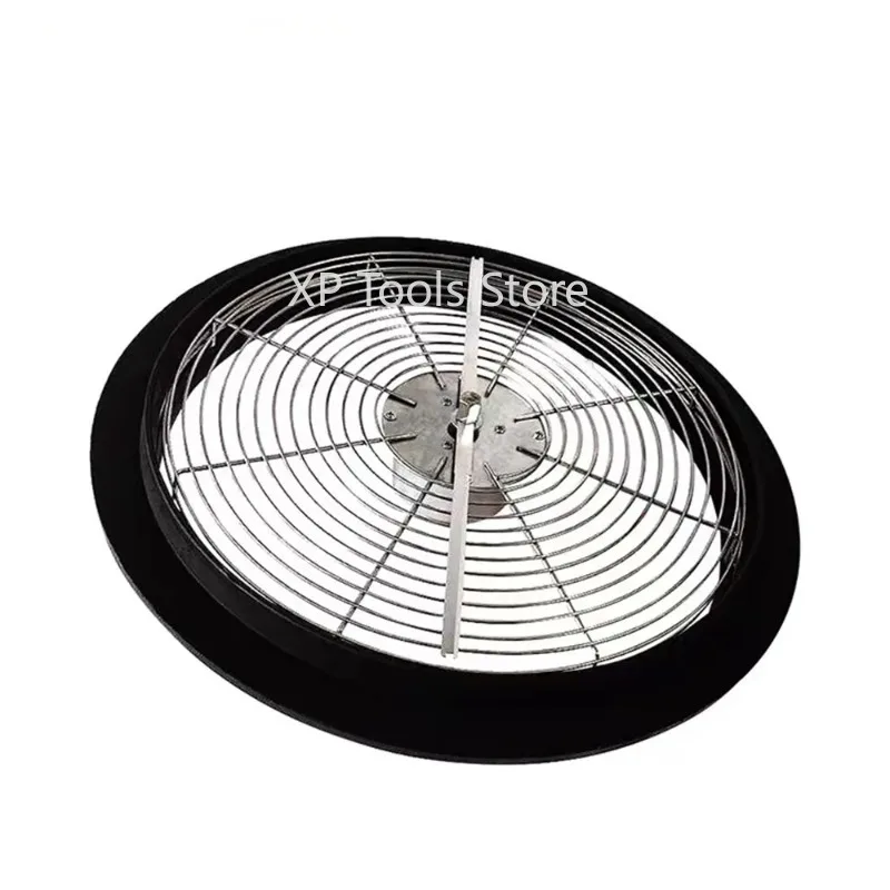 13/16/19/24 Inch Bowl Leaf Trimmer Lawn Mower Hydroponic Plant Growing Tool Rotary Cutting Plant Hand Crank Leaf Cutter