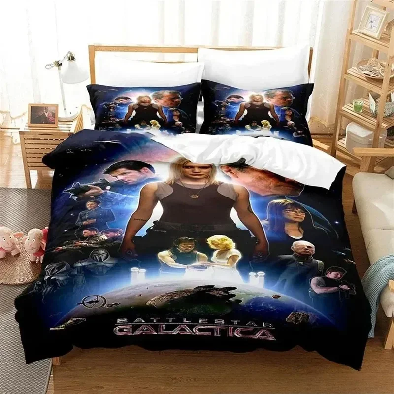 

3D Printed Battlestar Galactica Bedding Sets exquisite bed supplies set duvet cover bed comforter set luxury birthday gift