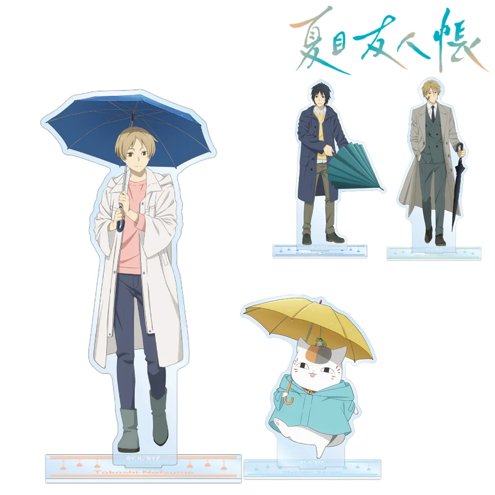 Anime Natsume’s Book of Friends Acrylic Stand Nyanko-sensei Cute Character Desk Display Ornament Collectible Gift for Friends