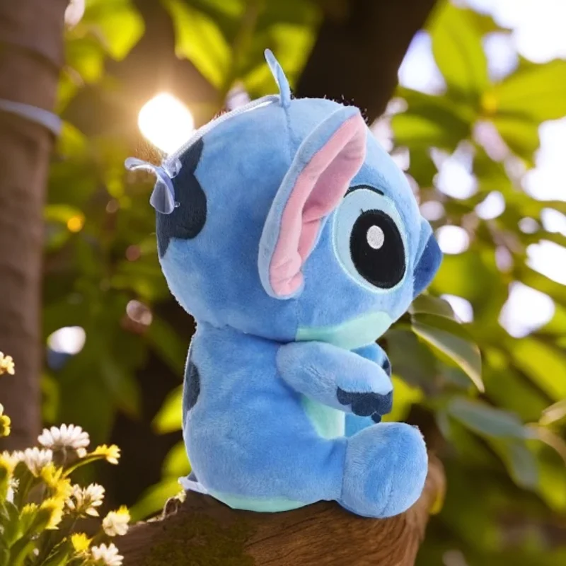 18Cm Disney Stitch plush doll cartoon plush doll model anime toy baby Kawai children's birthday gift anime plush plush toys