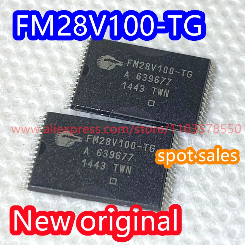 

（5PCS） Brand new original FM28V100-TGTR FM28V100-TG FM28V100 memory IC chip FRAM 1mb parallel interface 3.3V package TSSOP32