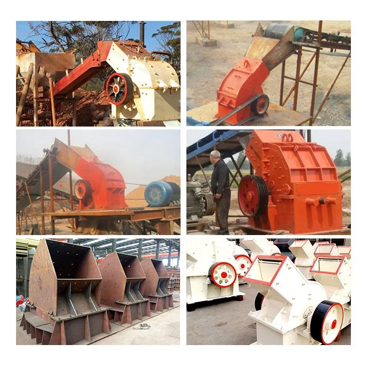 Macchina mobile del frantoio della roccia del mulino a martelli della pietra del piccolo formato Pc200*300 con il motore D iesel