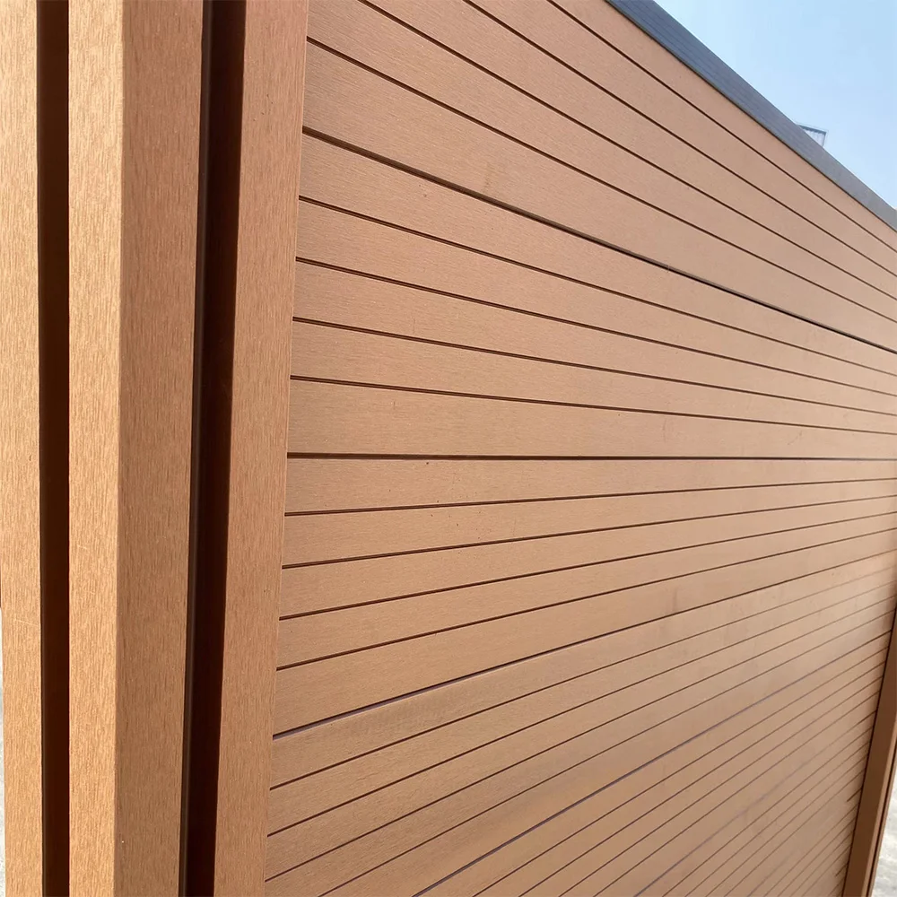 WPC New Design Co-extrusion Composite Wpc  Customization Garden  Privacy Outdoor  Panels House Security