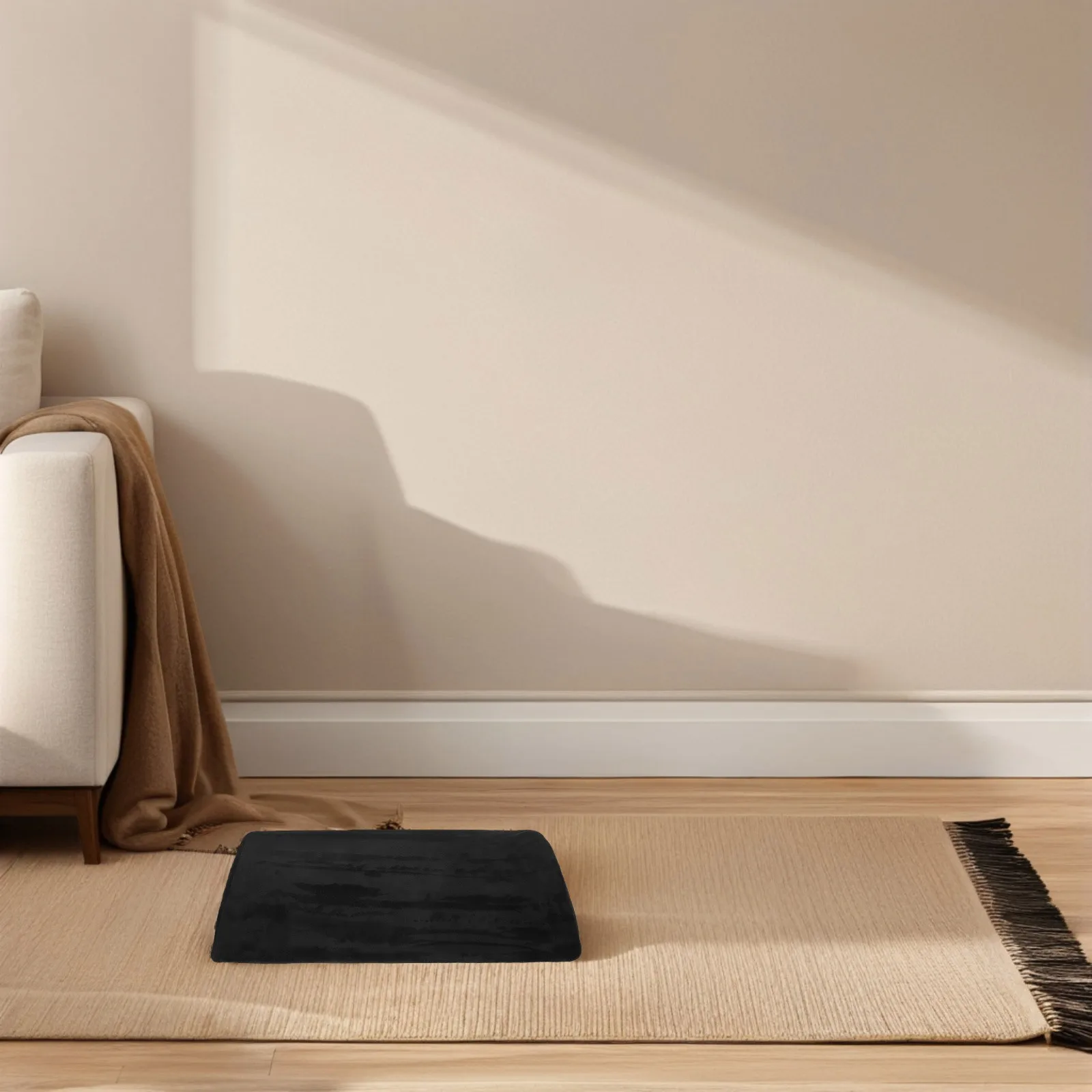 

Memory Foam Foot Rest Non-Slip Portable Handle Under Desk Washable Cover Foot Pillow Office Home Travel Gaming Relaxation