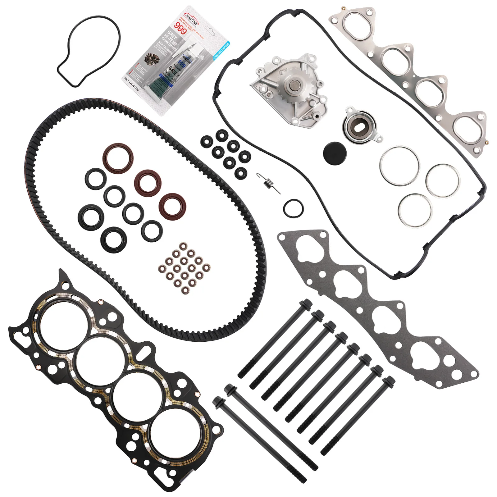 

Timing Belt Water Pump & Head Gasket Set For 97 98 99 00 01 Honda CR-V 2.0L