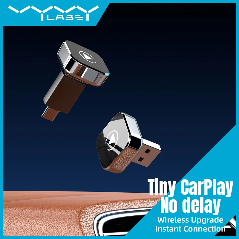 

VYVYLABS Беспроводная быстрая зарядка CarPlay Android Auto адаптер с USB Type-C Портативные умные часы Частота обновления для iWatch 6 5 4