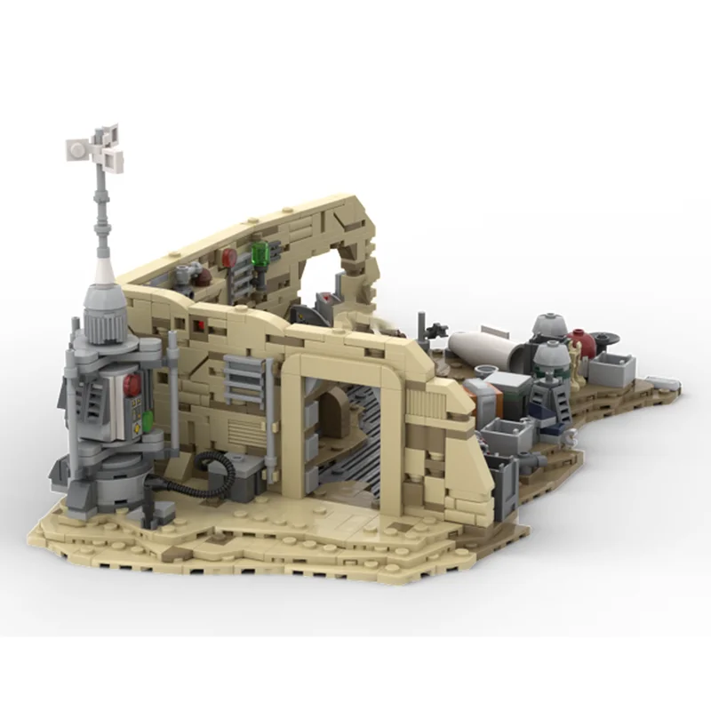 人気スター映画モデル MOC 組み立てブロック ベースワークショップモデル テクノロジーギフト 組み立てDIYセット ホリデーセット おもちゃ