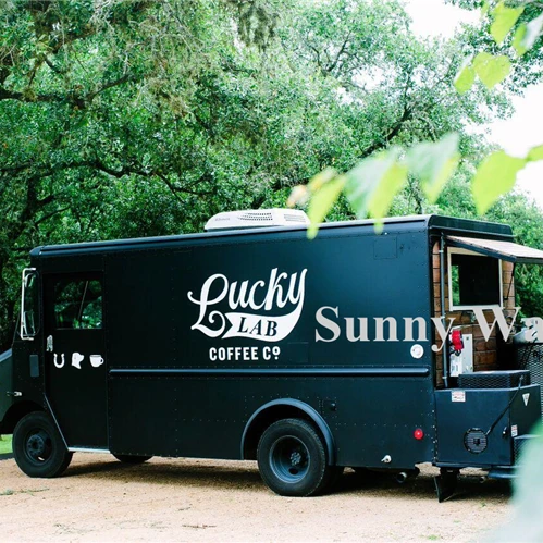 OEM มือถือรถบรรทุกอาหารถนนมือถือรถเข็นรถพ่วงอาหารที่มี CE รับรองที่กำหนดเองการจัดเลี้ยงรถพ่วงสำหรับขาย