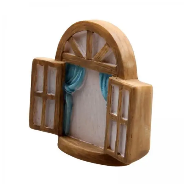 2-6pack Mini Fairy Window Arts Crafts Resin for Fairy Garden