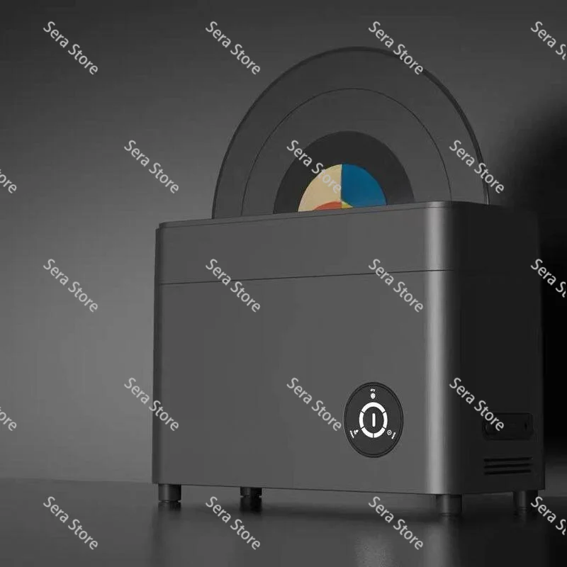 Ultrasonic Vinyl Record Cleaner 40kHz with Auto Drying for 7 10 12 Inch LP