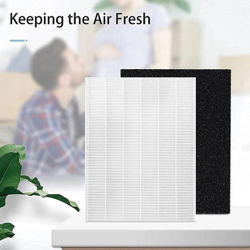 Air Purifier Filter,HEPA Filter+Carbon Pre-Filters For Winix 115115,Filter A,5300 6300 5300-2 P300 Plasma Wave WAC5300