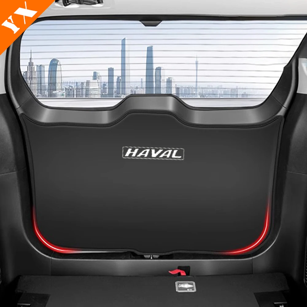 For Haval Jolion Accessories 2021-2024 Leather Car Seat Rear Anti Kick/dust/scratch Decoration Protection Cover