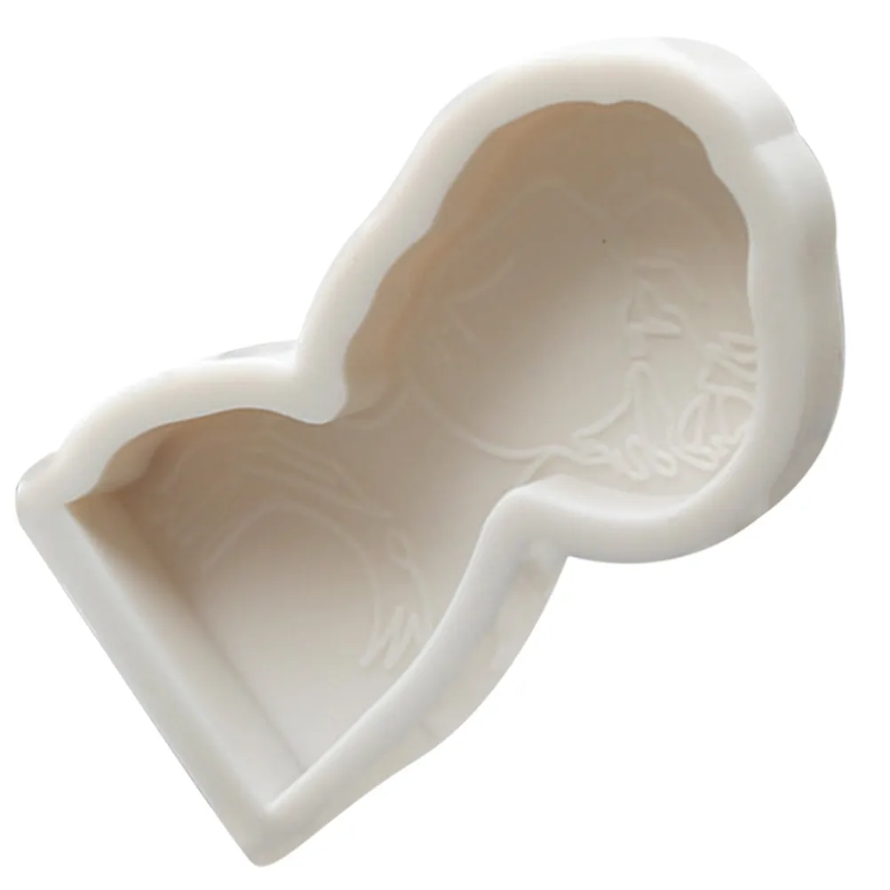 1Pcs Silicone Biscuits Mold Heat Resistant Cold Resistant Smooth Interior Easy Clean DIY Making Soap Casting Creative