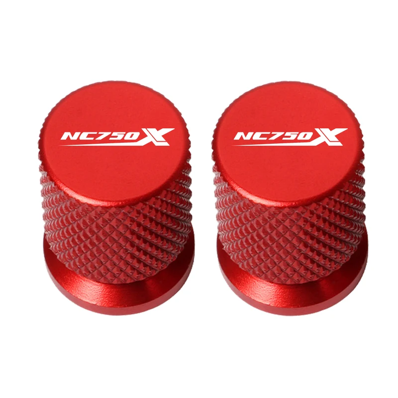 ฝาครอบวาล์วยางรถจักรยานยนต์ 2 ชิ้น ทำจากอลูมิเนียมอัลลอยด์ CNC สำหรับ HONDA NC750X NC 750X NC750 X ปี 2013-2024 2023 2022