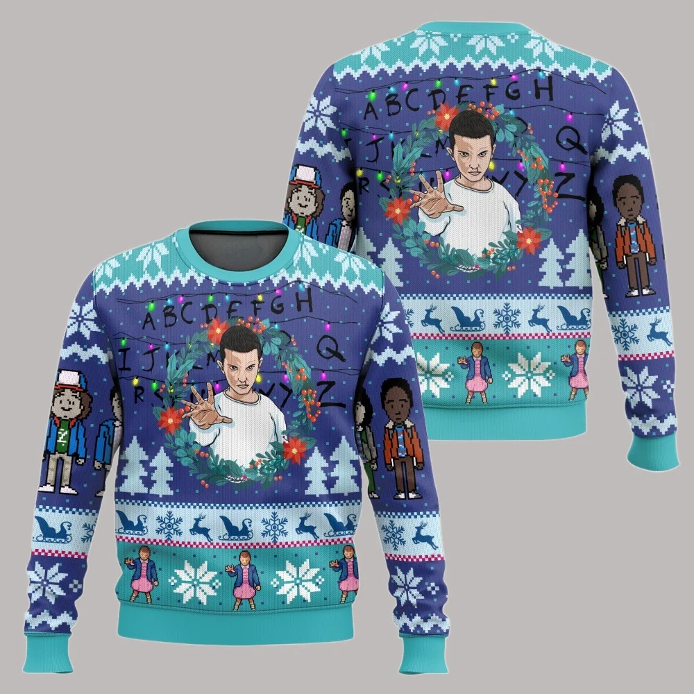 لديك الجحيم عيد الميلاد إدي مونسون سترة عيد الميلاد القبيحة مضحك عطلة حفلة البلوز البلوزات للرجال النساء هدية عيد الميلاد 2026