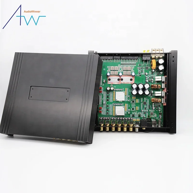AudioWinner T1012.12M New Germany Design 12 Inch Dsp Car Amplifier with 12 Channel Audio Amplifier