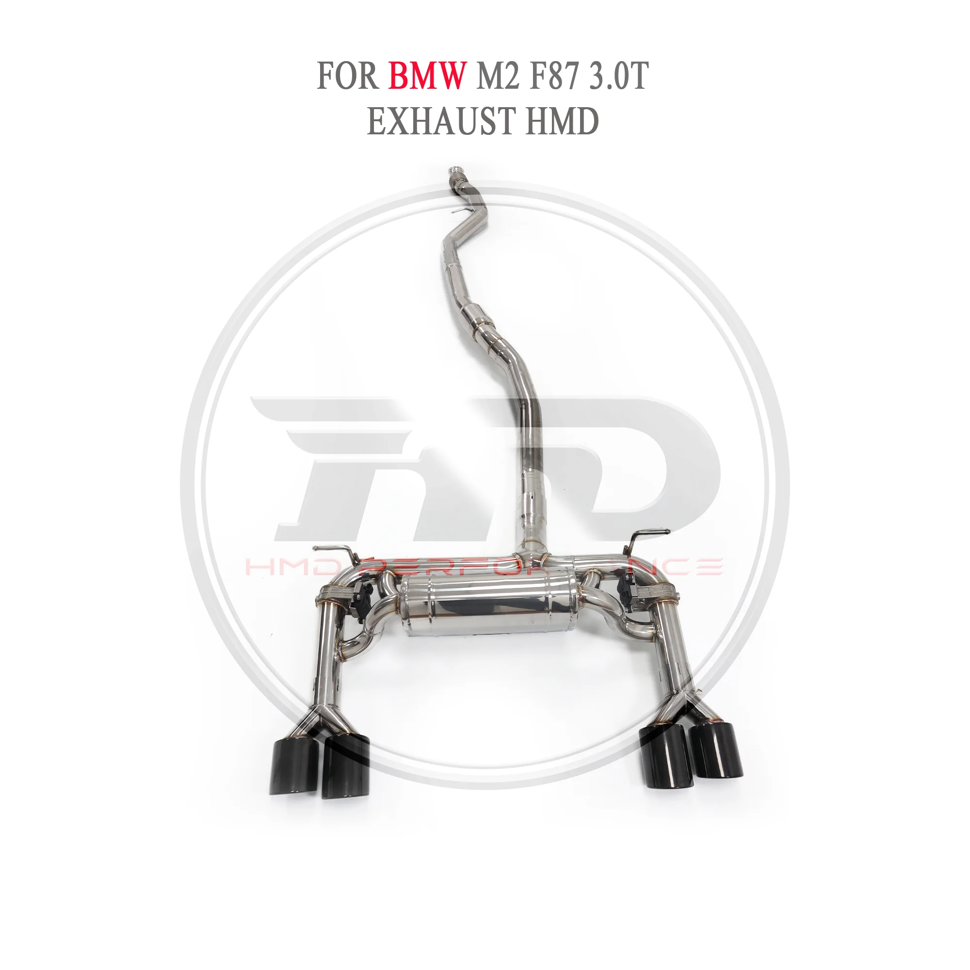 

HMD Catback forBMW M2 F87 3.0T N55 Exhaust System Stainless Steel Performance Muffler Valve Pipe Car Accessories