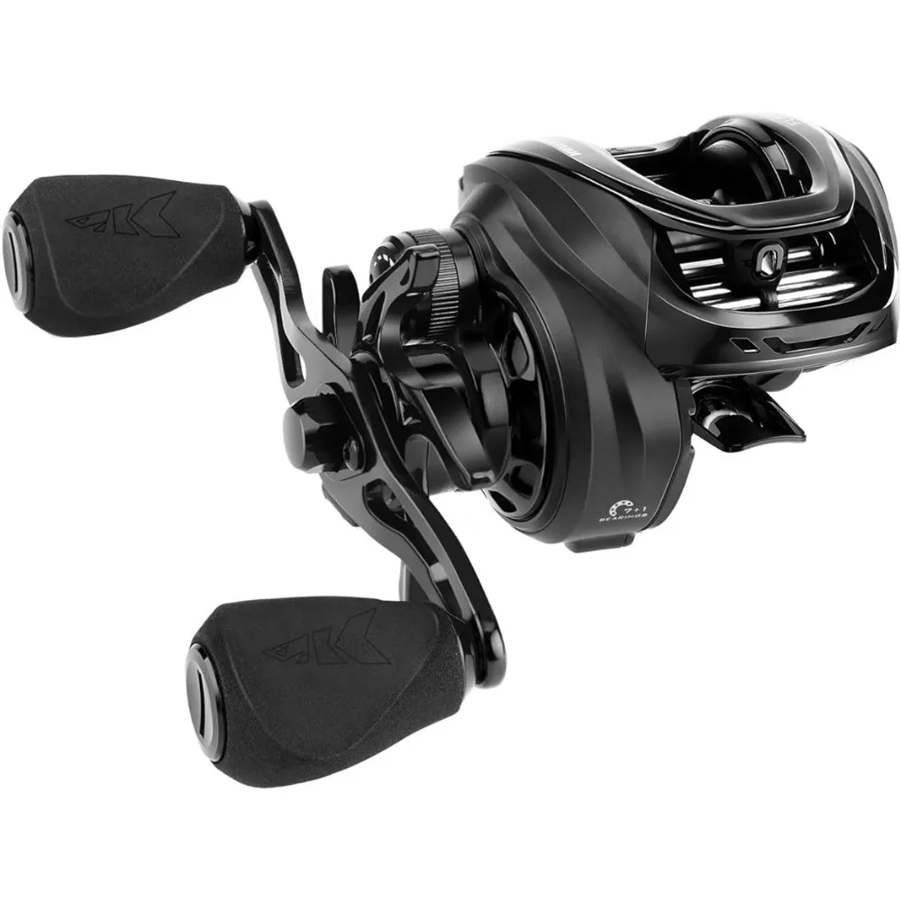 

Fishing Reel,Halo XII Magnetic Braking System Baitcaster Reel,7+1 Double Shielded Stainless Steel BB,7.2:1 High-Speed Gear Ratio