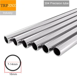 OD16mm 304 stainless steel tube precision pipe Outer diameter 16mm wall thick 1-4.5mm,tolerance 0.05mm polish inside outside
