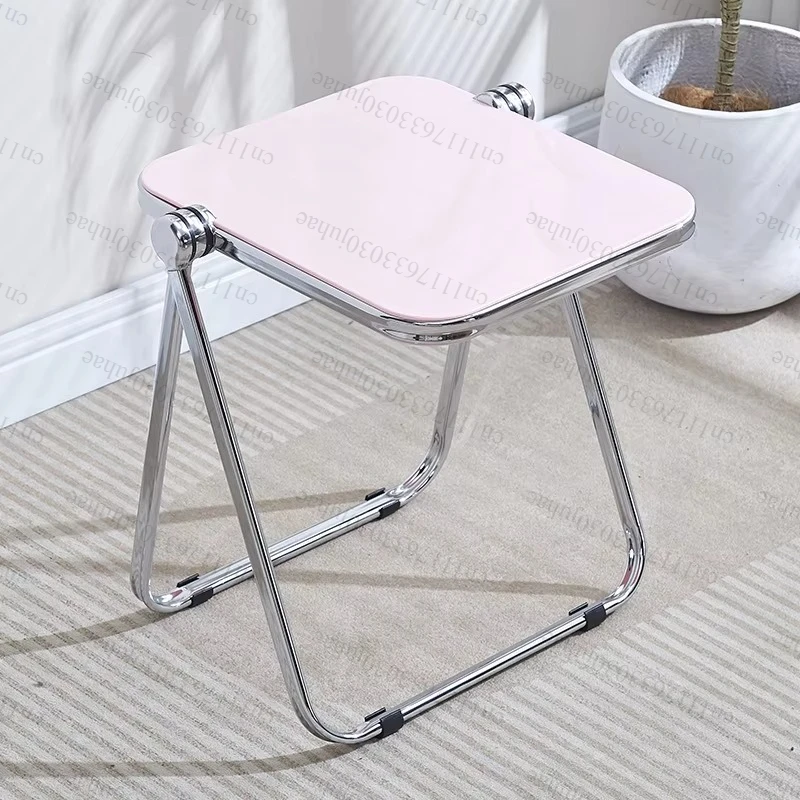 Nordic Transparent Coffee Table Acrylic Folding Side Table Minimalism Living Room Tea Tables Thickened Decoration Home Furniture