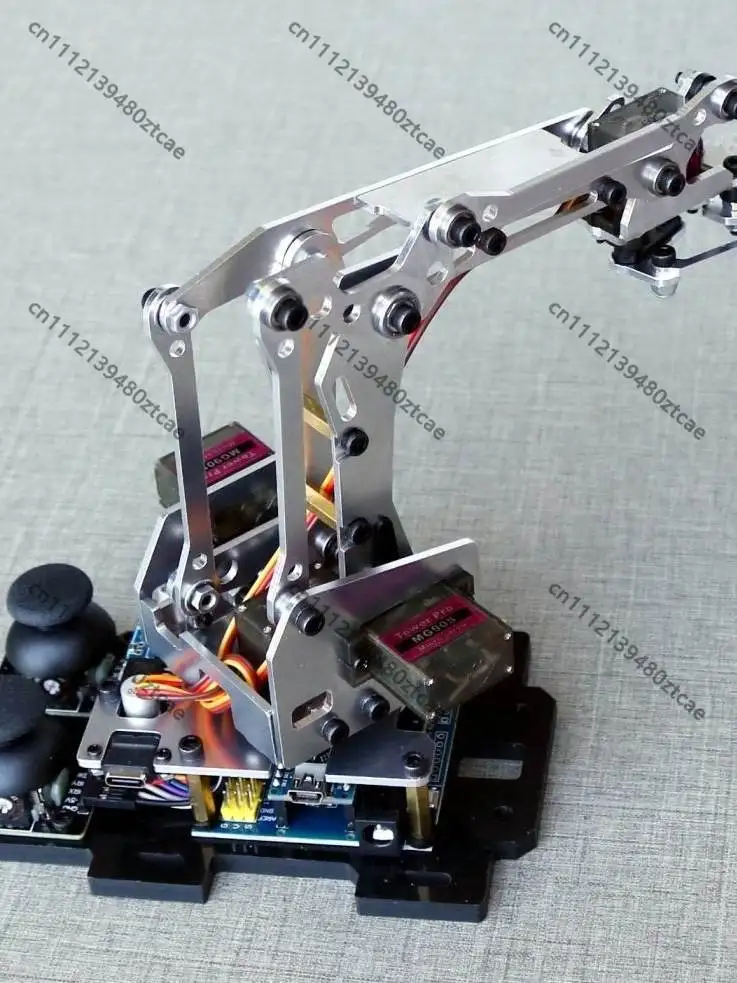 25F Servo DIY Robotic Arm Kit Robotic Claw Gripper Educational Programmable Robot For Teen Student Maker