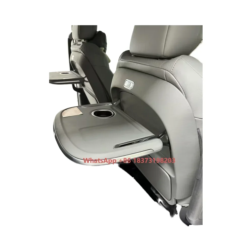 Small Electric Folding Table Board with Wireless Charging Multi-Functional for SIENNA/GRANVIA Car Seats