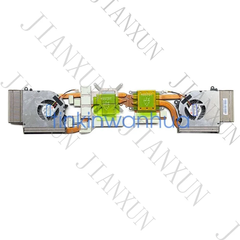 S+CPU GPU Cooling Fan Heatsink Assembly For MSI GS60 2PC 2QD 6QE 6QC MS-16H7 Laptop Thermal Module