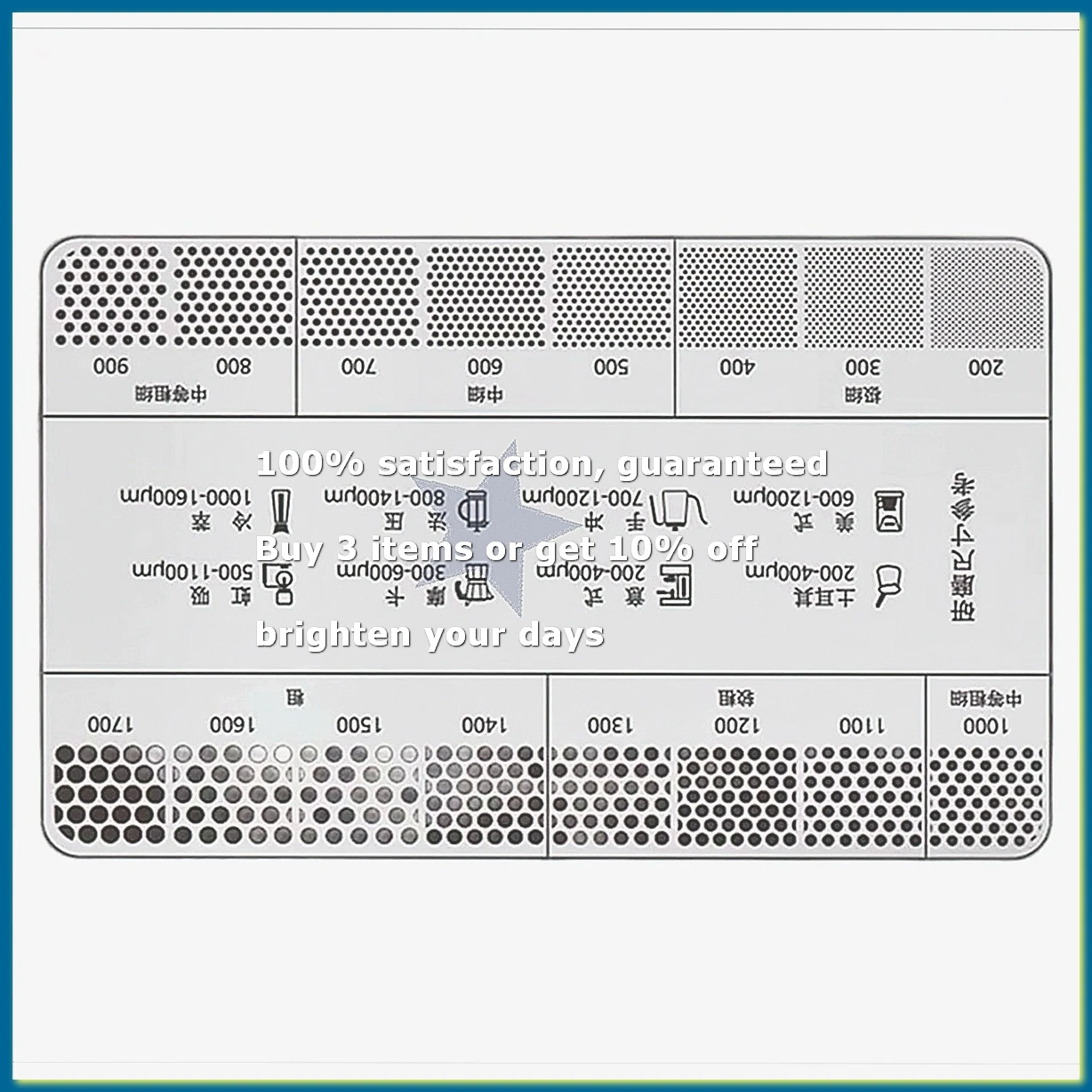 Stainless Steel Coffee Reference Card Metal Coffee Size Ruler Professional Coffee Bean Grinder Accessories