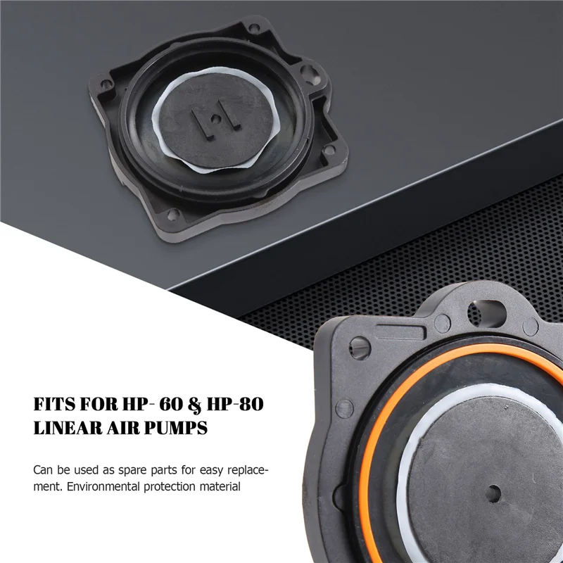 AEA9-Hiblow Hp-80/Hp-60 エアポンプダイヤフラムリビルド修理キットエアバルブ取付ワッシャー 80PC000042P ダイヤフラムフィルター