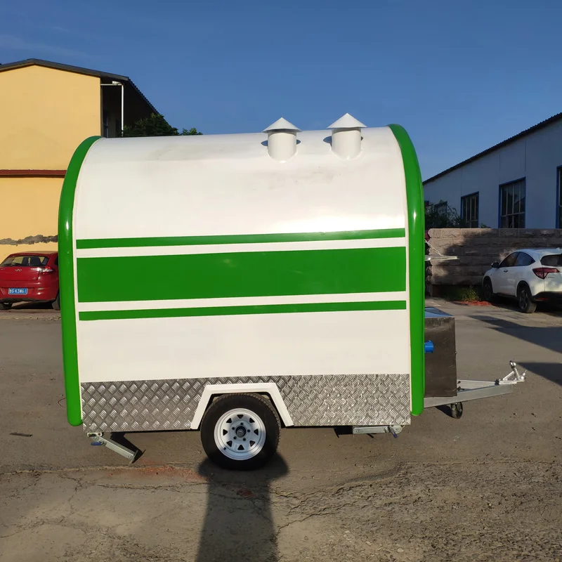 Mobile Food Trailer Slide Out Table Kitchen Equipments