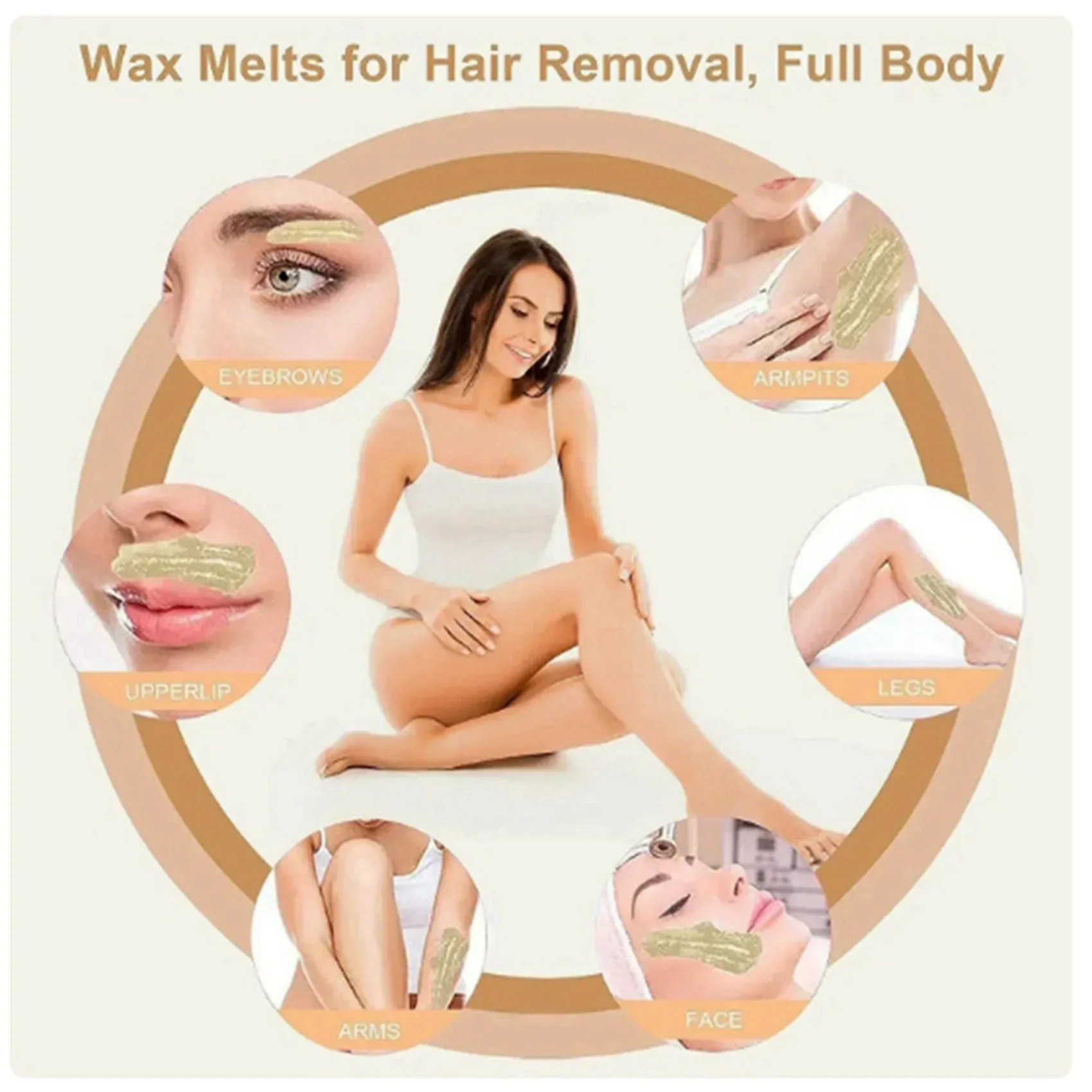 【مخزون】10X 500G حبوب شمع لإزالة الشعر كامل الجسم فيلم ساخن خرز شمع مزيل الشعر الصلب لآلة سخان الشمع نمط 5