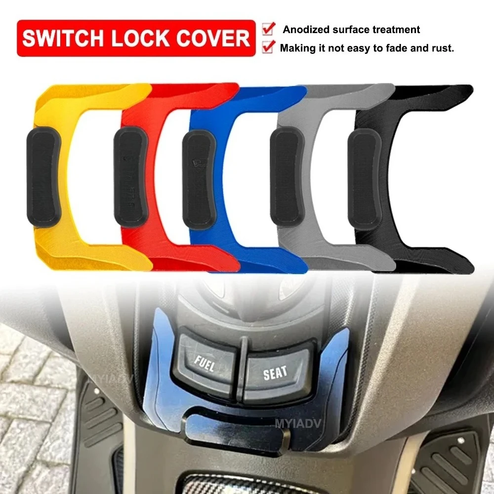 For Yamaha NMAX125 NMAX150 NMAX155 NMAX160 2020-2025 Motorcycle Key Switch Lock Cap Lgnition Electric Door Cover Accessories