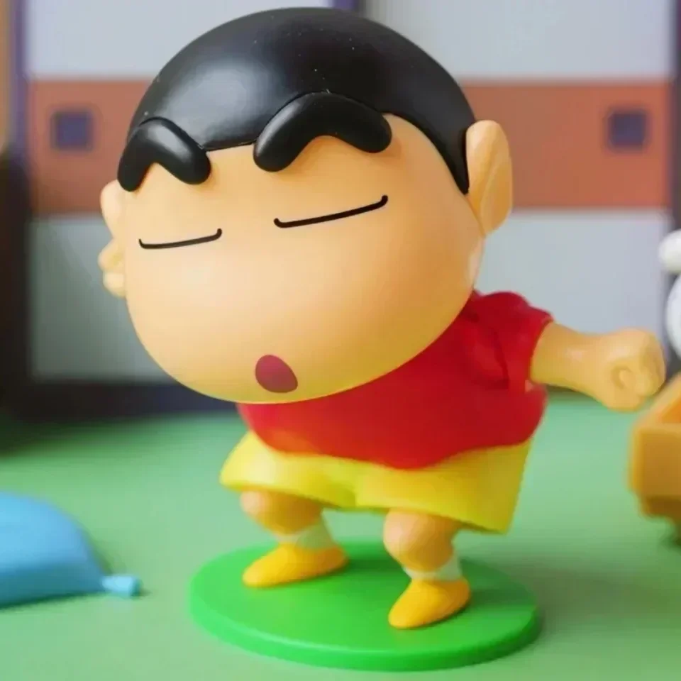 New Crayon Shin-Chan Blind Box Dynamic Shin-Life Series Toys Mystery Box Mistery Action Figure Surpresa Model Birthday Gifts