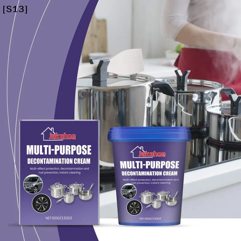 

Kitchen Stainless Steel Cleaning Paste Pot Bottom Scale Pan Rust Remover Cookware Gas Stove Dirt Household Kitchen Tool[Q]Q@