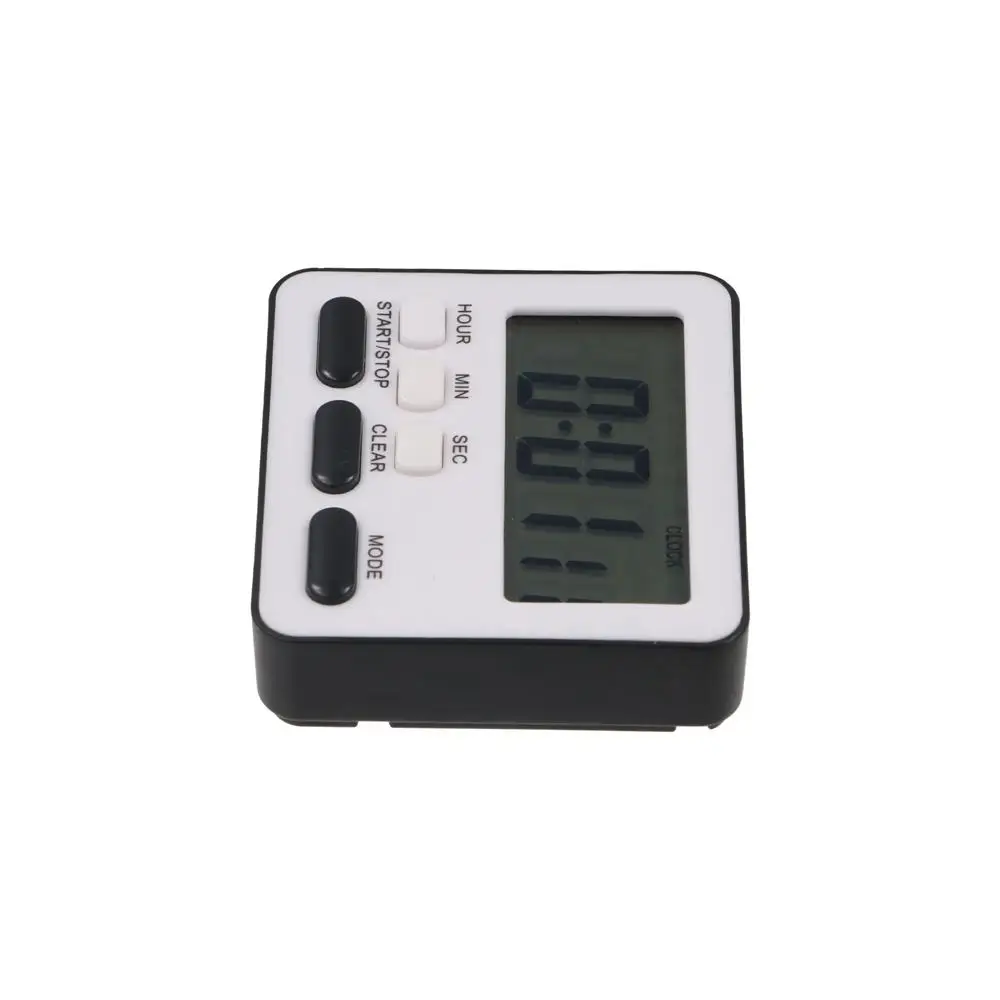 Magnetic Multifunctional Cooking Sleep LCD Digital Display Countdown Stopwatch Alarm Clock Kitchen Timer With Flashing Light