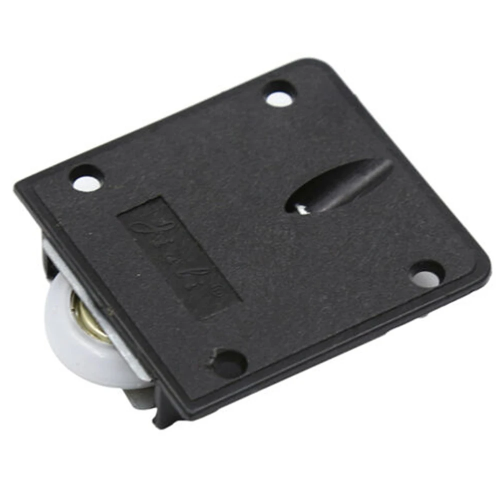 Hardware Sliding Door Wheels 10mm-30mm 4 Pairs Cabinet Door Sliding Home Improvement Rolling Without Scratches