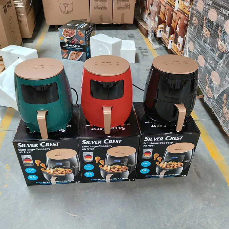 

Electric Digital Deep Cooking Oil Free Air Fryer 6L Healthy Electric Fryer Cooking Chicken Air Fryer