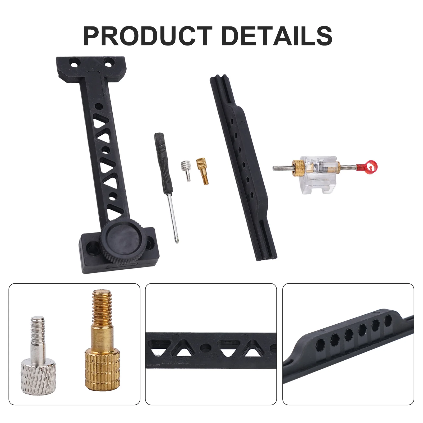Arrow Adjustable Hunt Bow sight Shoot Target Ring Sight Pin Accessories Black Recurve Parts Reversible Arrow Adjustable