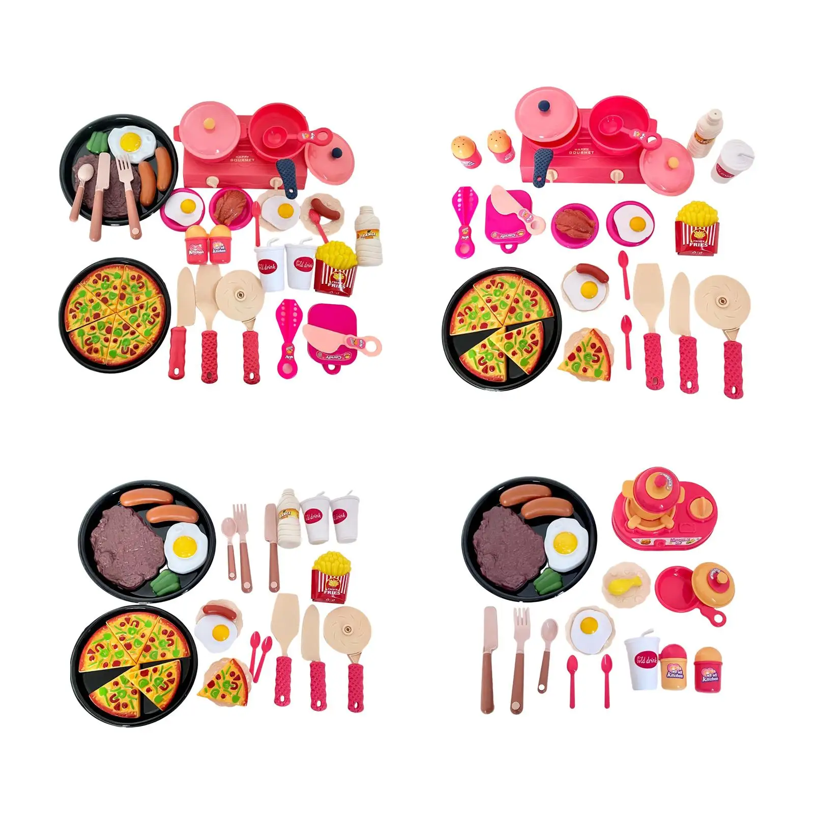 Kleinkinder-Küchenspielset, Modell, Küchenspielzeug für Mädchen, Jungen, Kleinkinder, Geburtstag